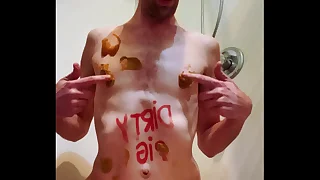 Gay fag Food&excl;